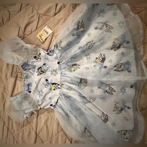 Bluey Themed toddler dress